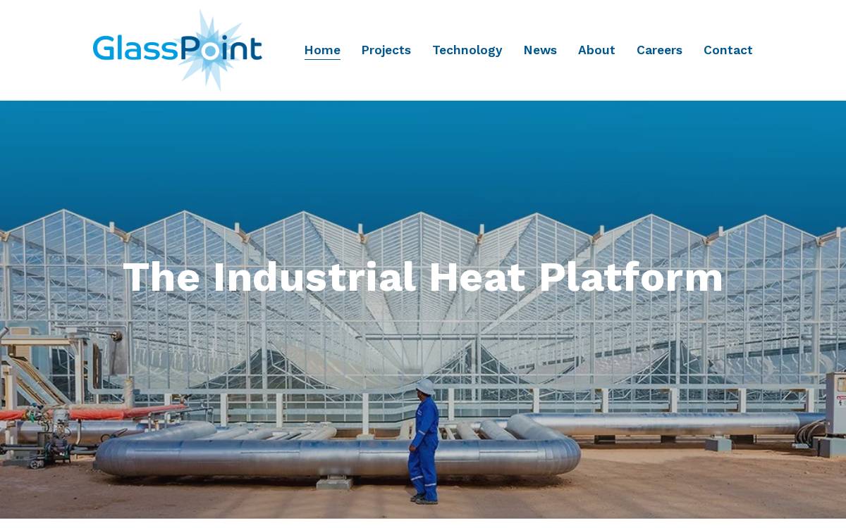GlassPoint website preview