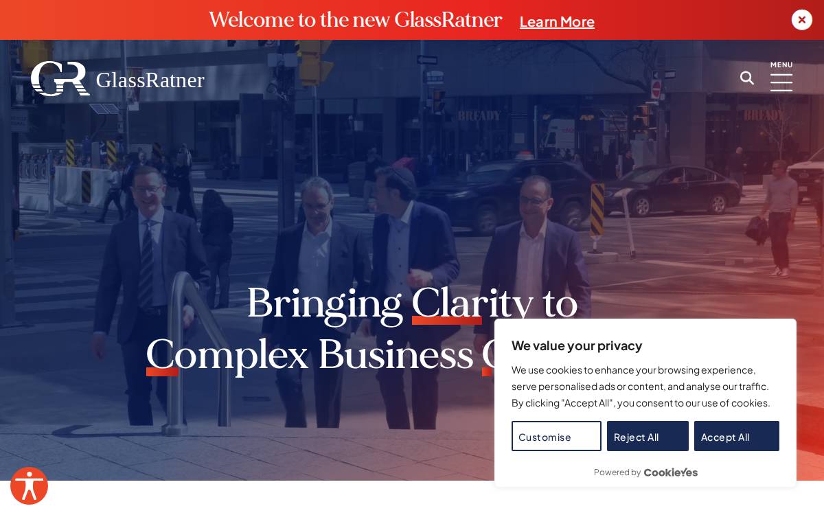 GlassRatner website preview
