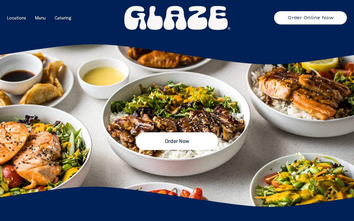 Glaze website preview