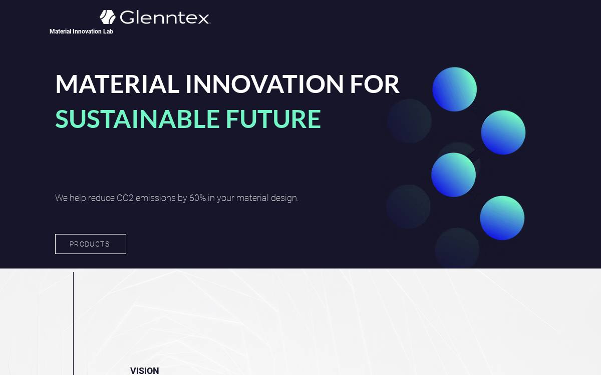 Glenntex website preview