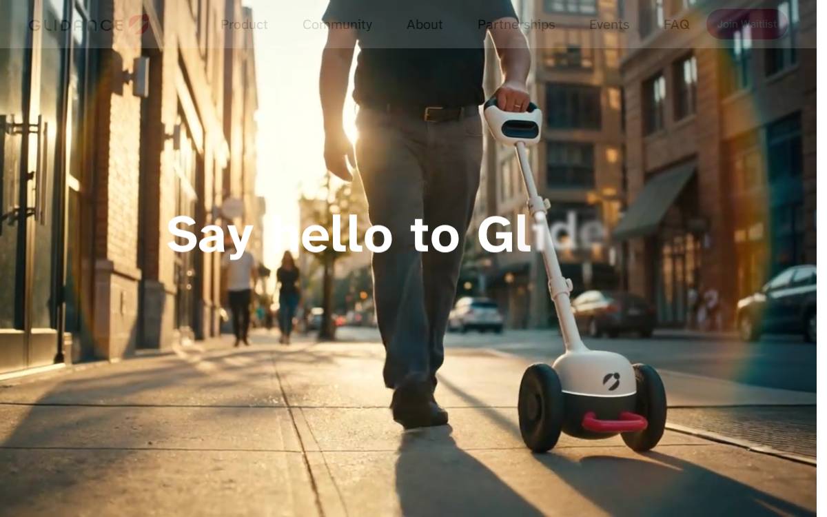 Glidance website preview