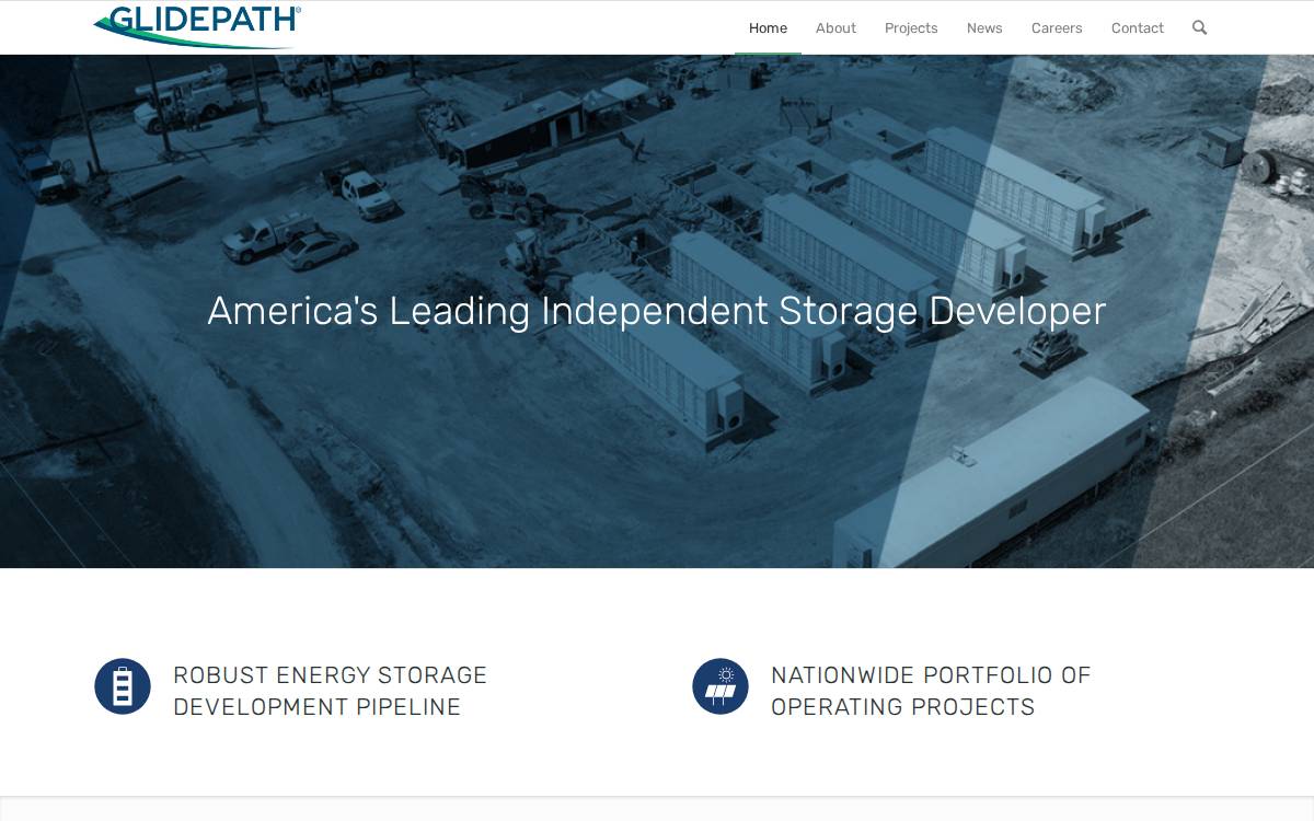 Glidepath website preview