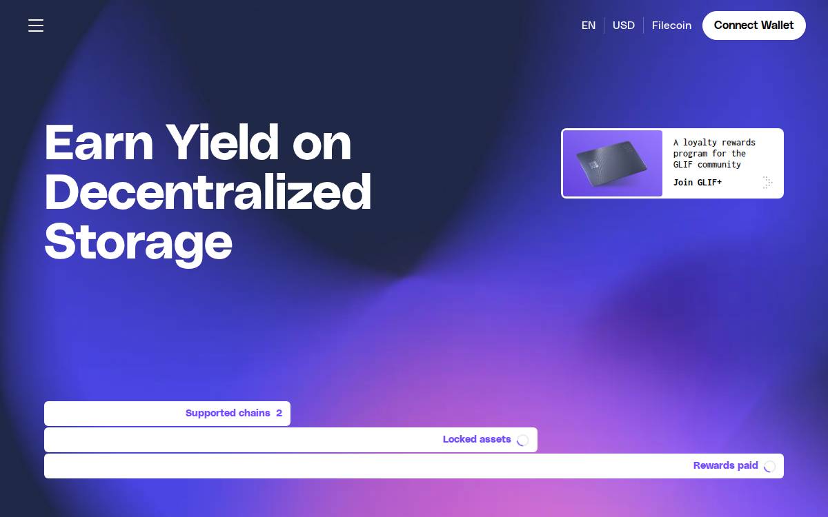 Glif website preview