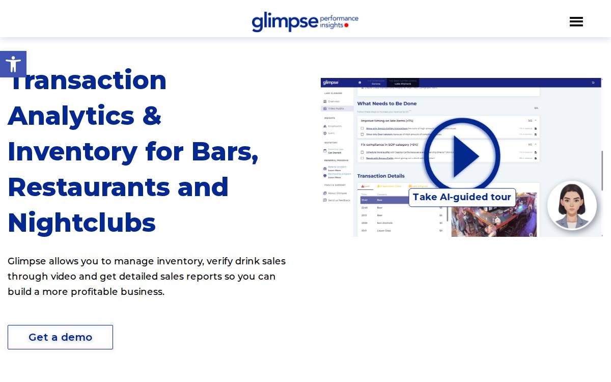 Glimpsecorp website preview