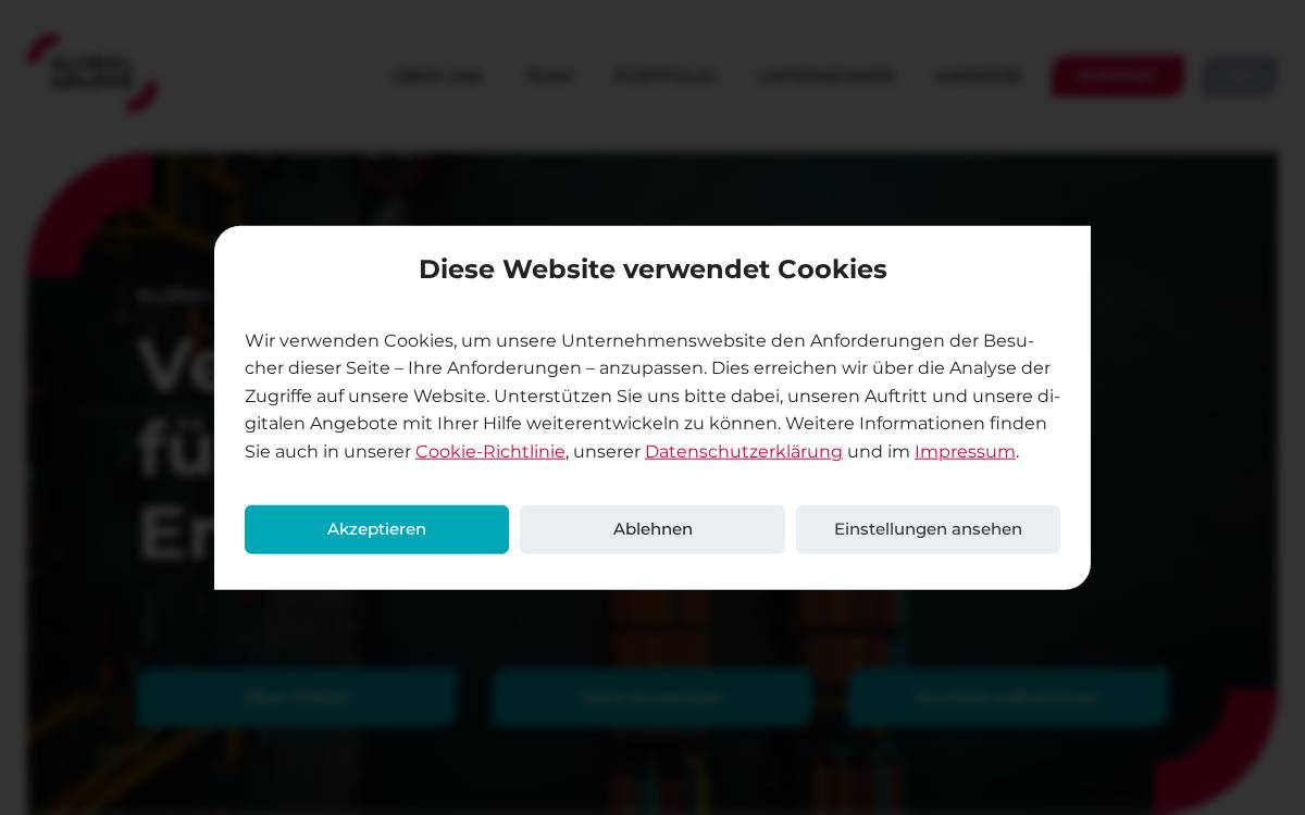 Global Gruppe website preview