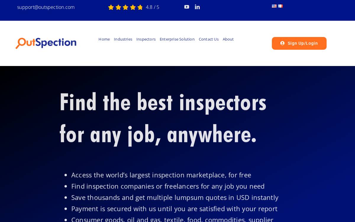 Global Inspection Group Inc ACTIVE website preview