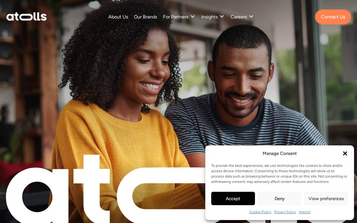 Global Savings Group website preview