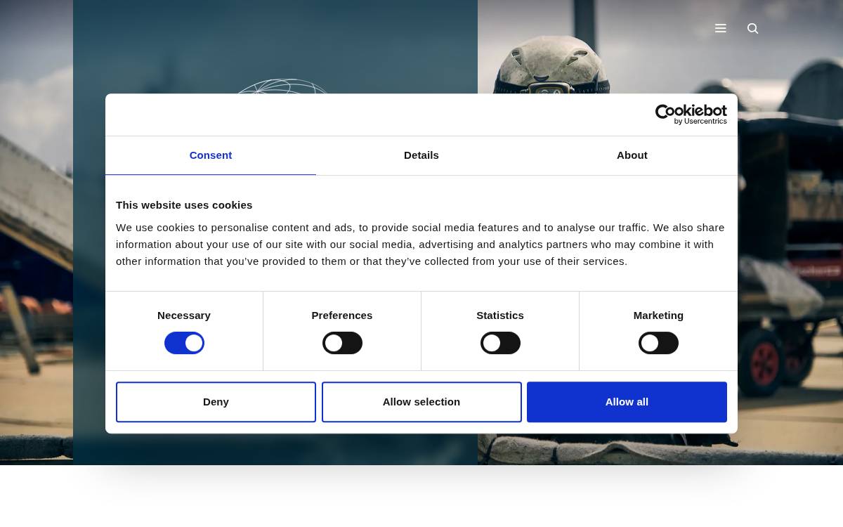 Global Wind Service website preview