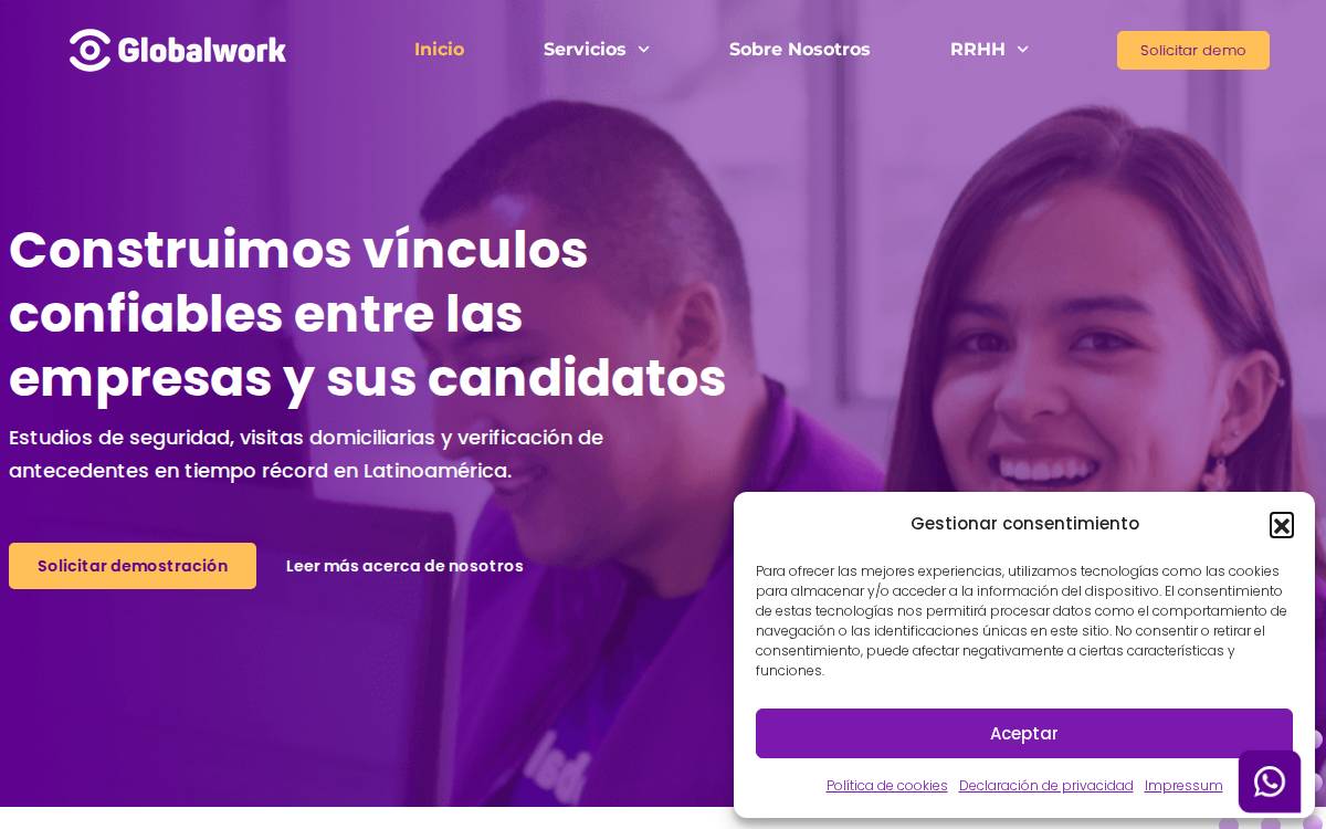 Globalwork website preview