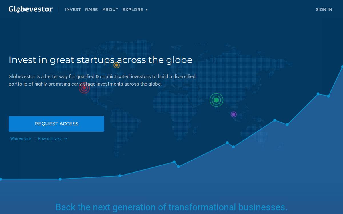 Globevestor website preview