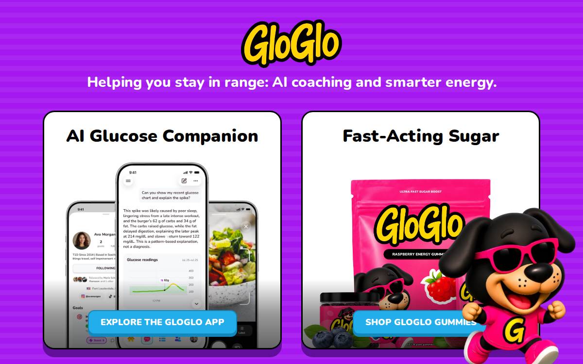 GloGlo website preview