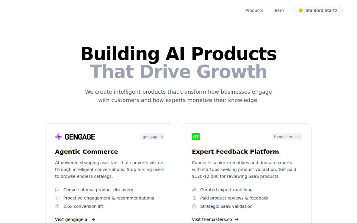 Glov website preview