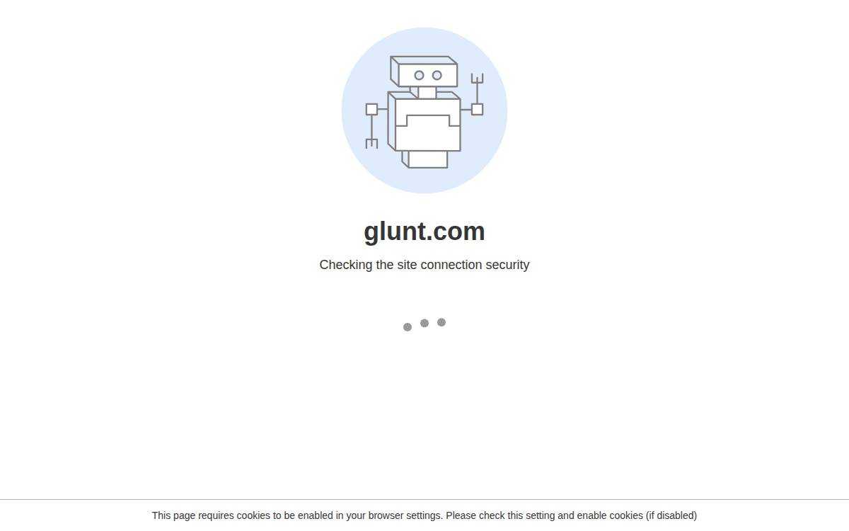 Glunt website preview
