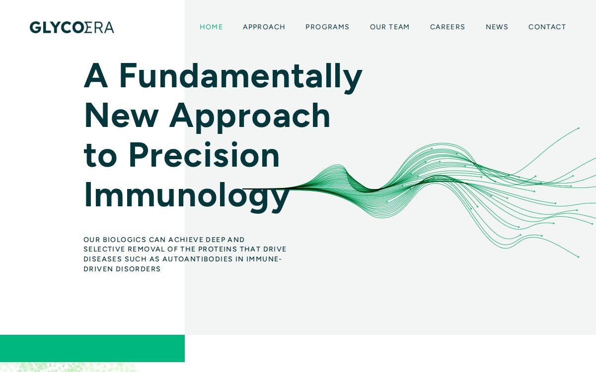 GlycoEra website preview