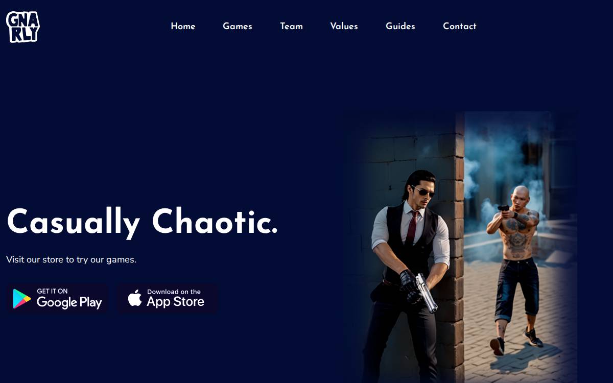 Gnarlyteam website preview