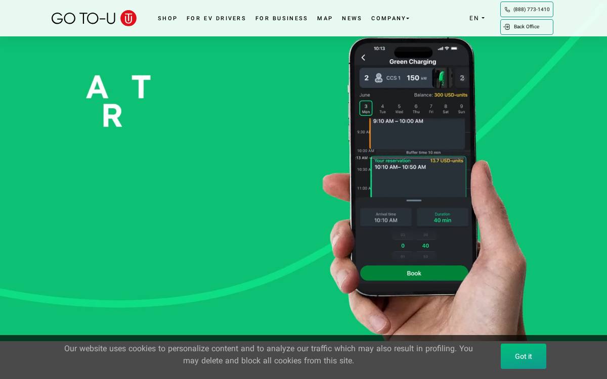 Go To-U website preview