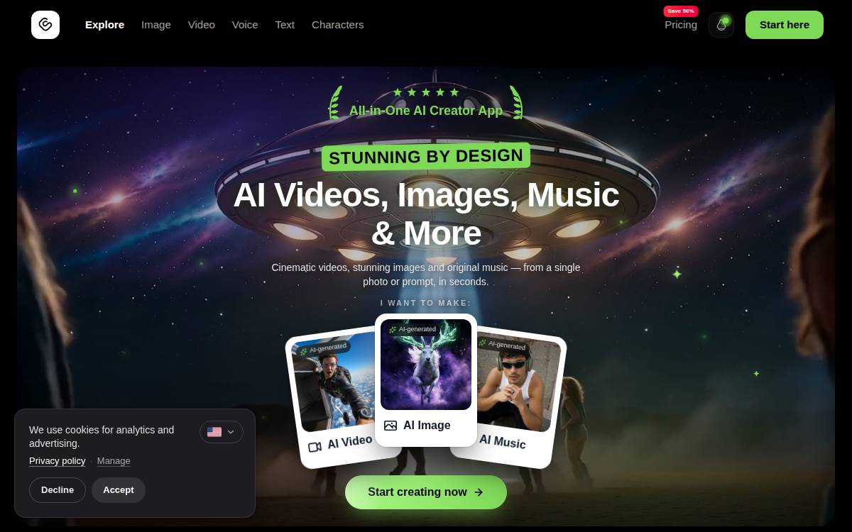 GoCrazy website preview