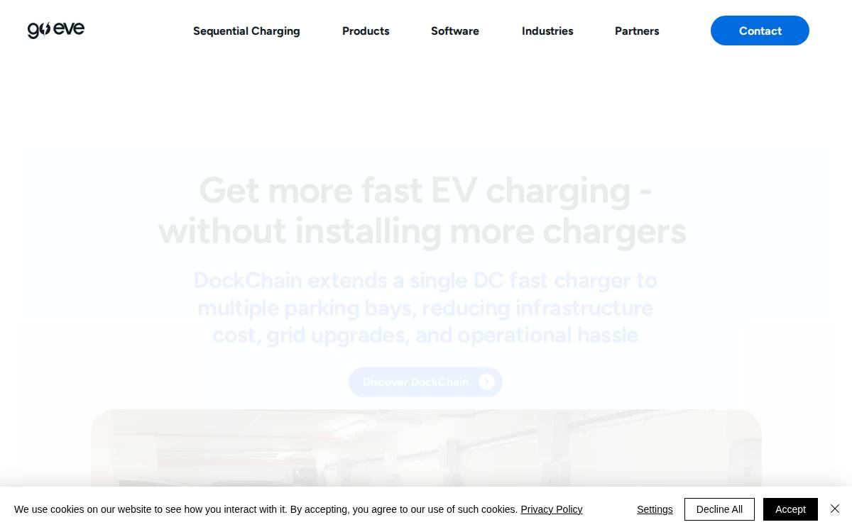 Goeve website preview
