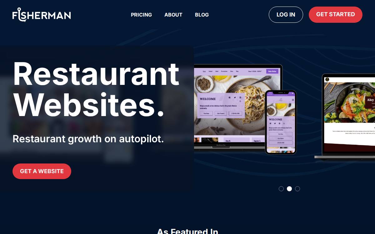 Gofisherman website preview