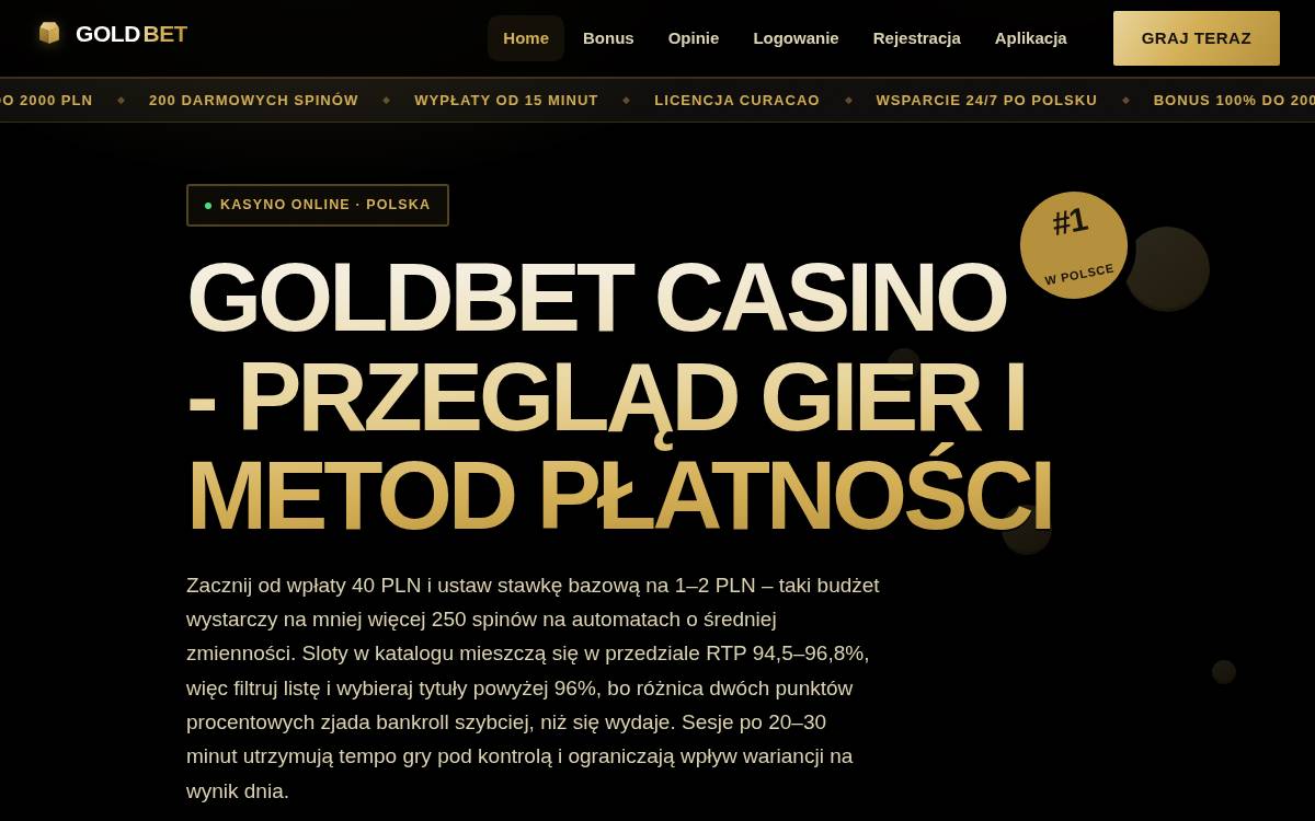 goldbet casino website preview