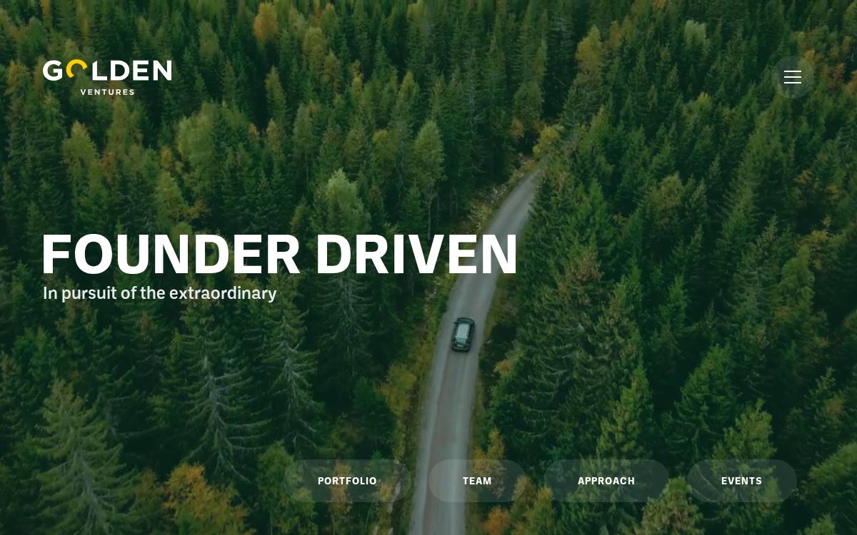 Golden Ventures website preview
