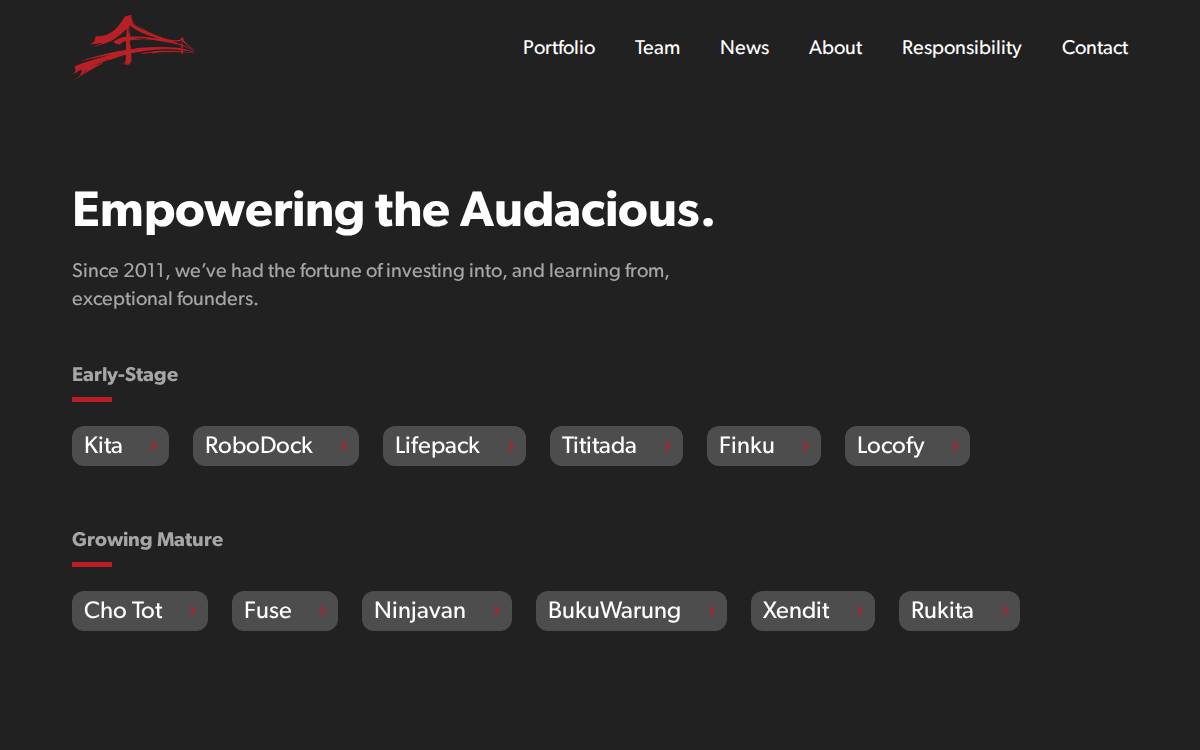 Golden Gate website preview