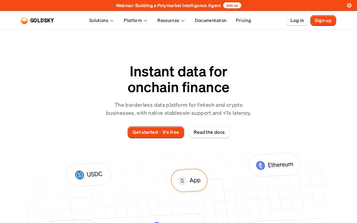 Goldsky website preview