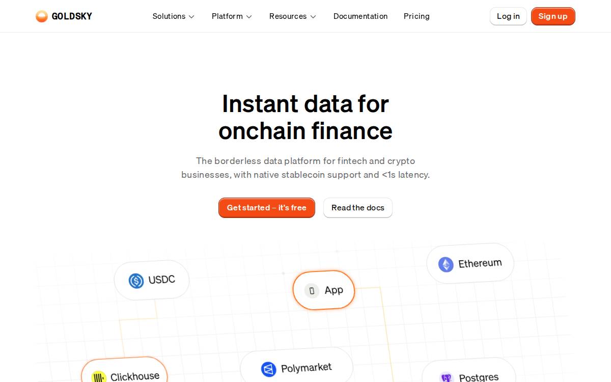 goldsky website preview