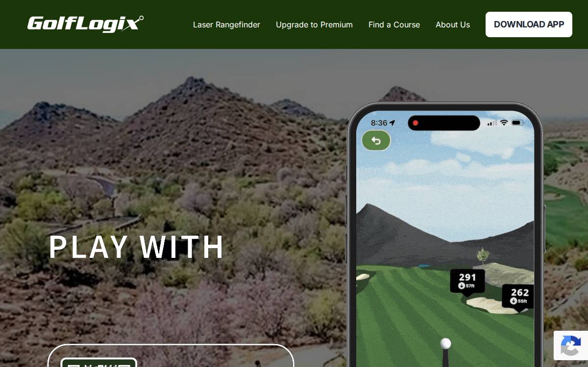 GolfLogix,Inc website preview