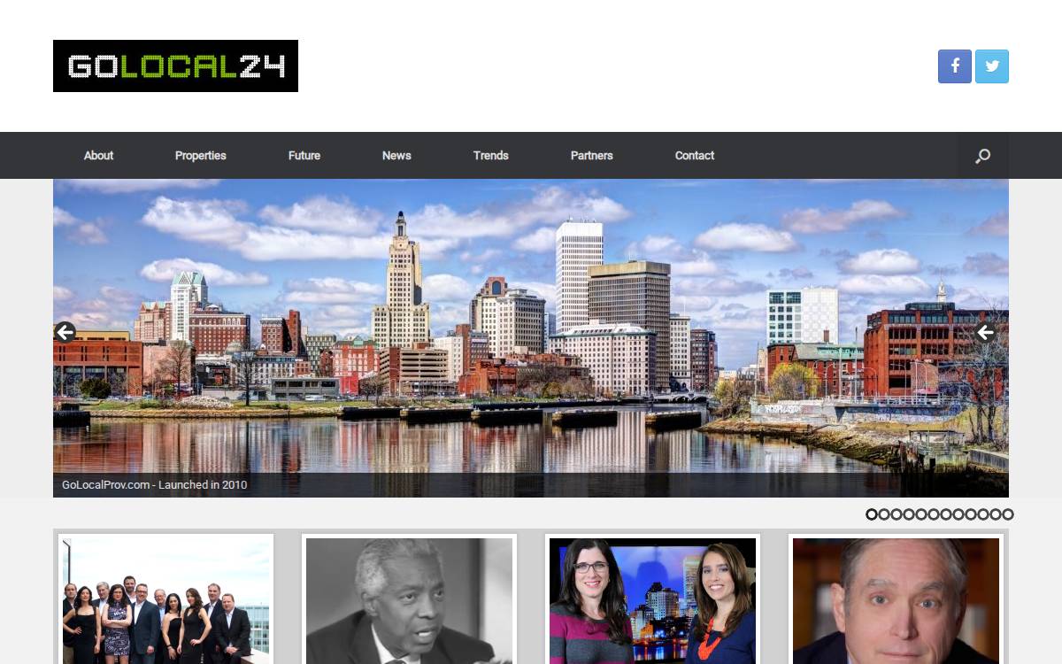 GoLocal24 website preview