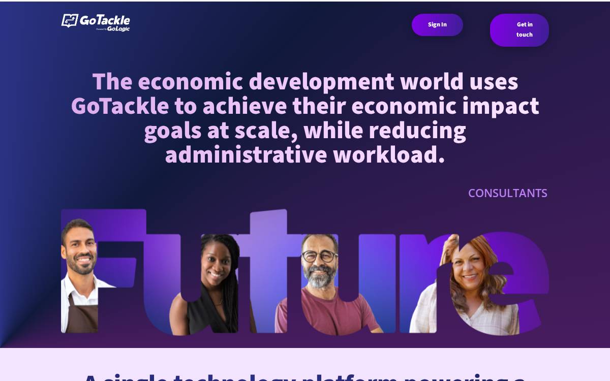 GoLogic website preview