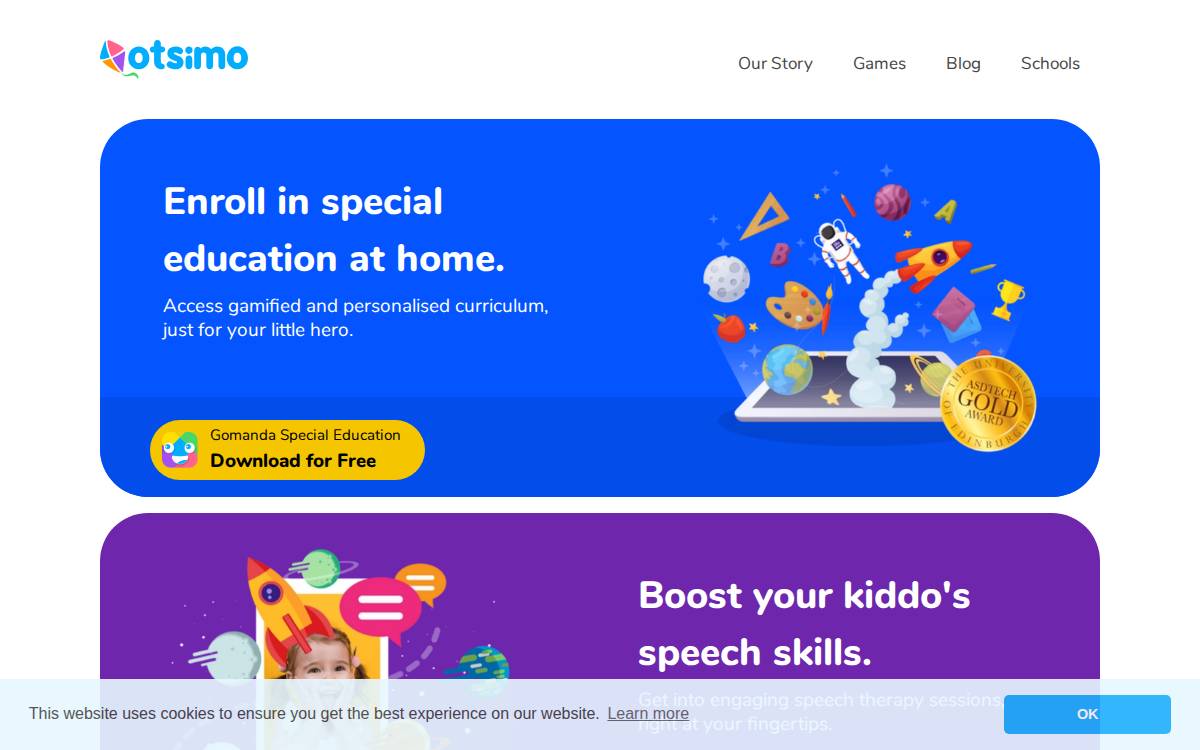 GoManda website preview