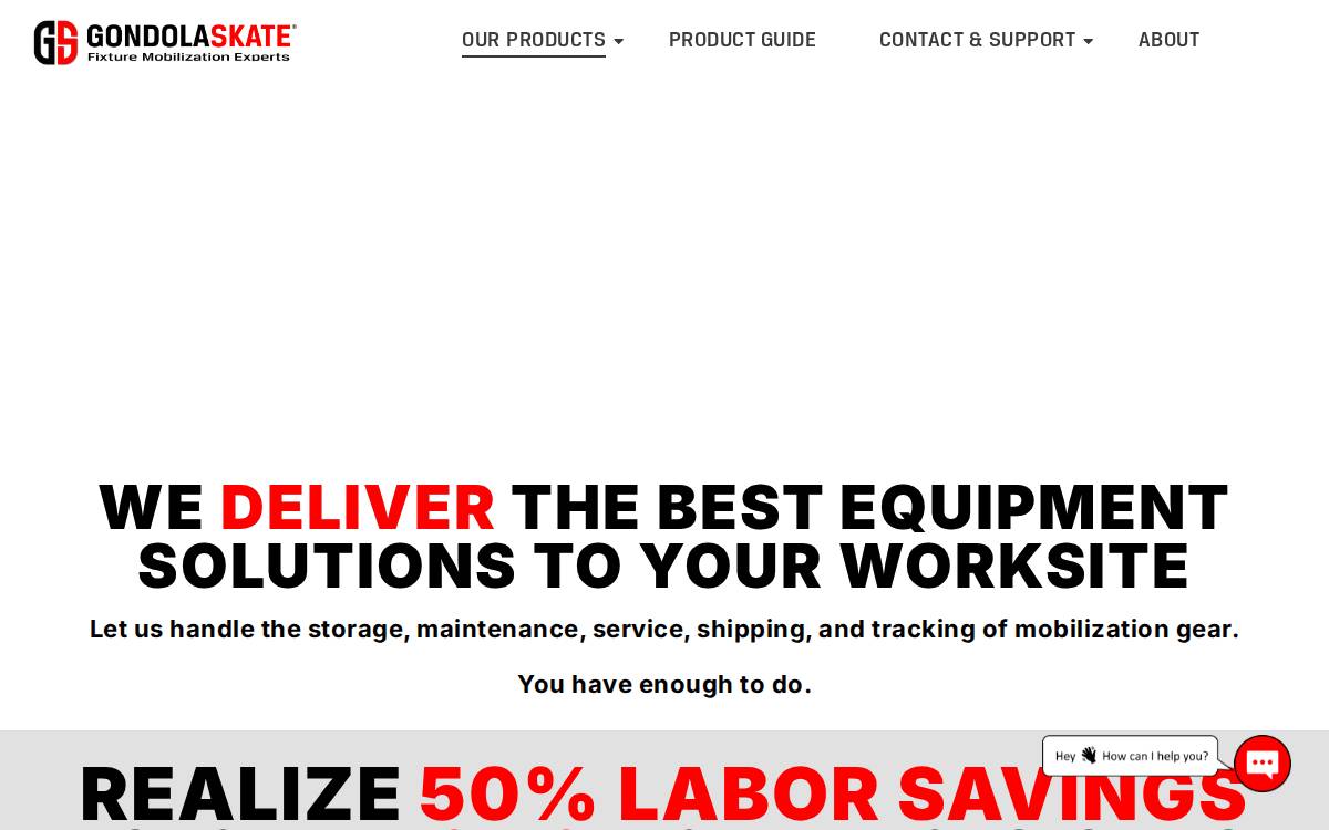 Gondola Skate website preview
