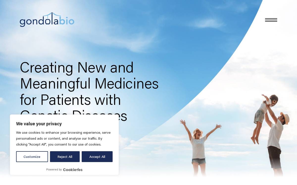 Gondolabio website preview