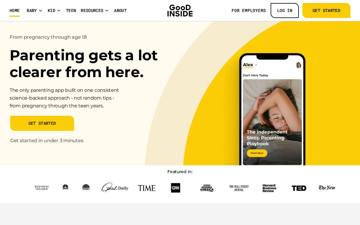 Good Inside website preview