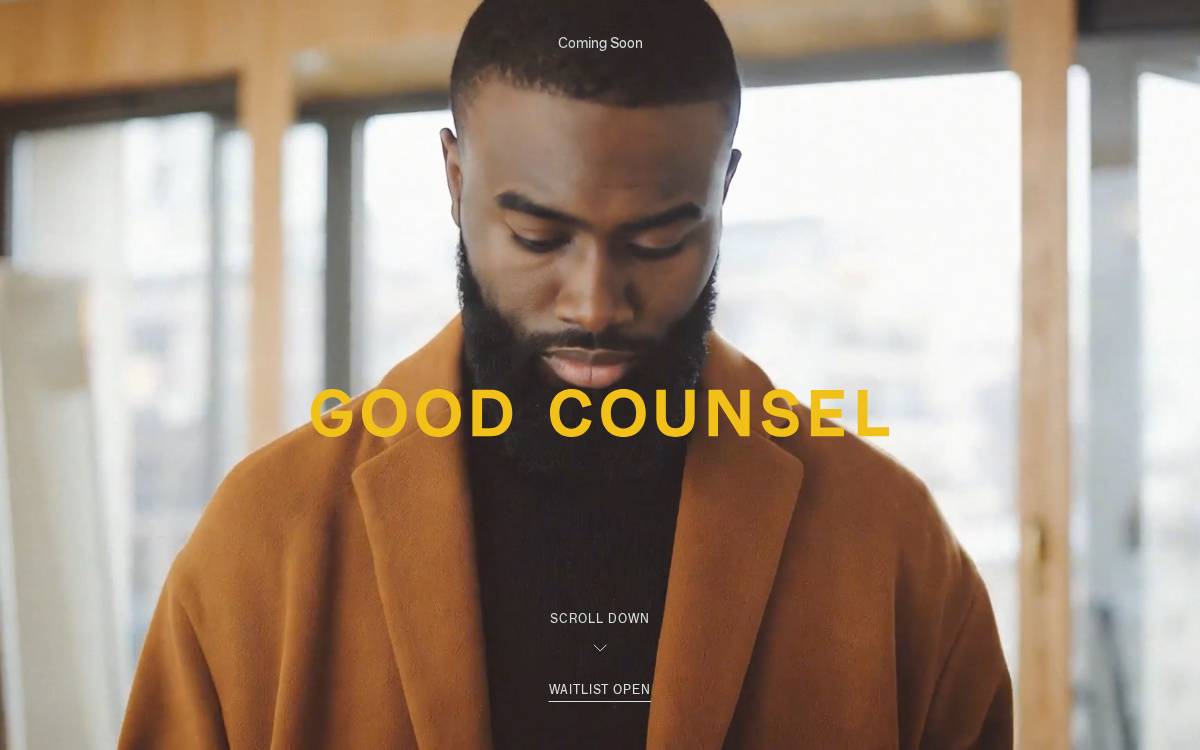 Goodcounsel website preview