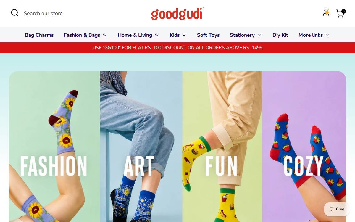 GoodGudi website preview