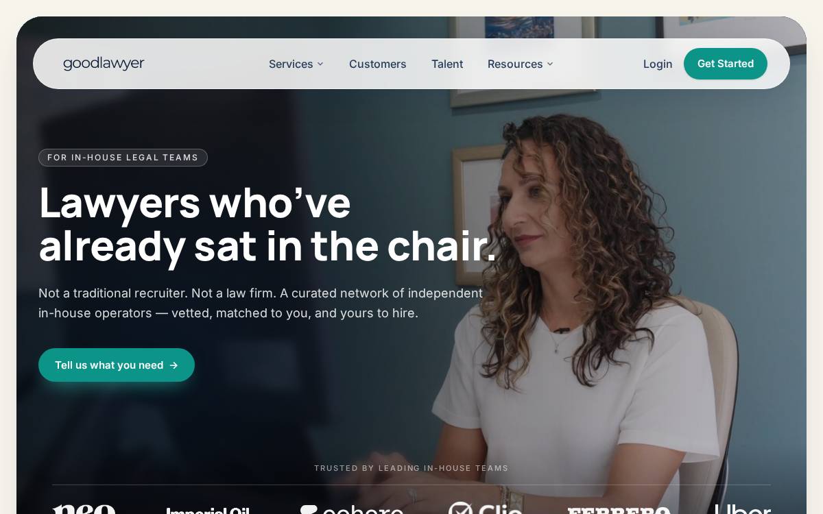 Goodlawyer website preview