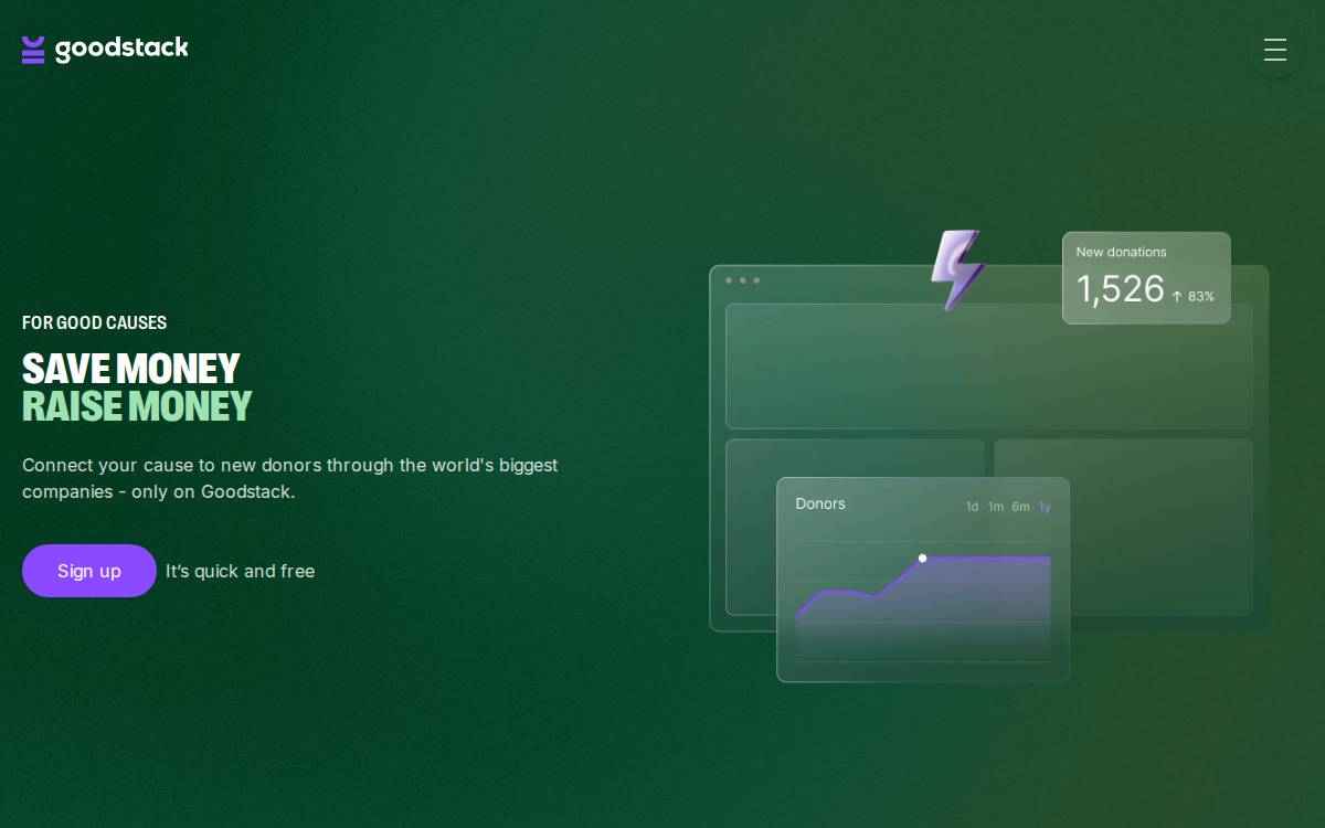 Goodstack website preview