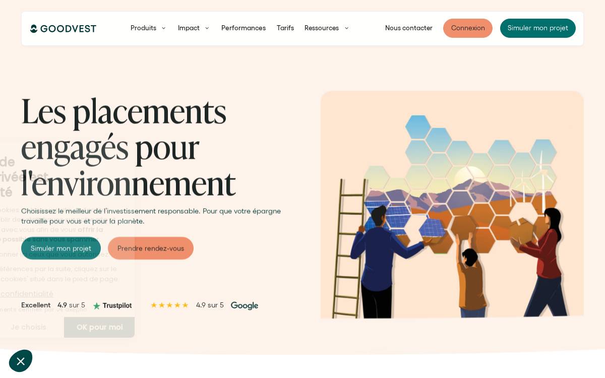 Goodvest website preview