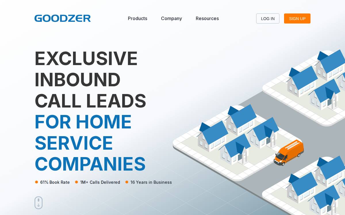 Goodzer website preview