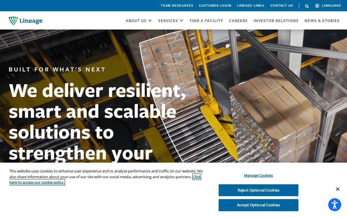 Goperishable website preview