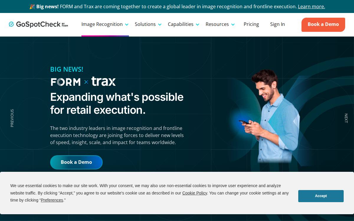 GoSpotCheck website preview