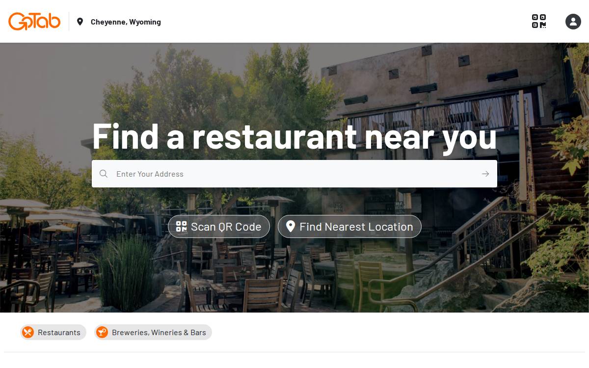 GoTab website preview