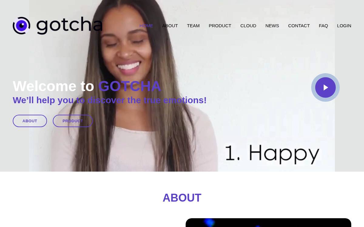 GOTCHA Technology website preview