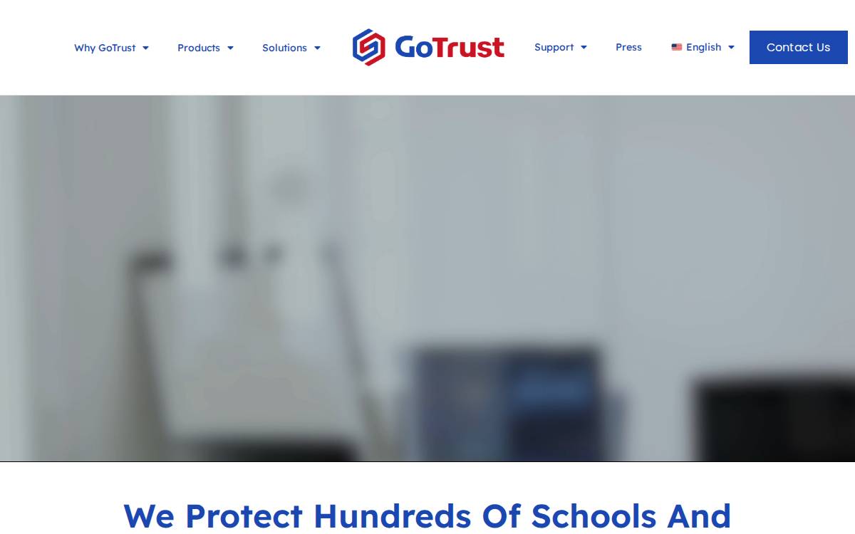 GoTrust ID website preview