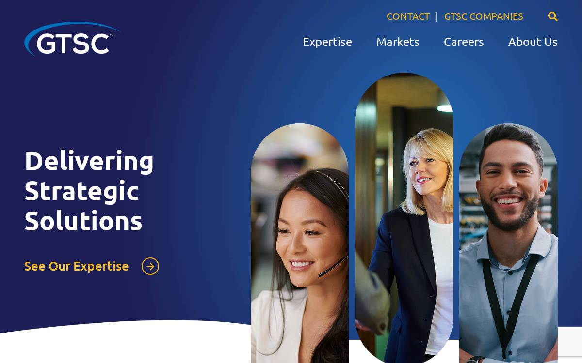 Government Technical Services website preview
