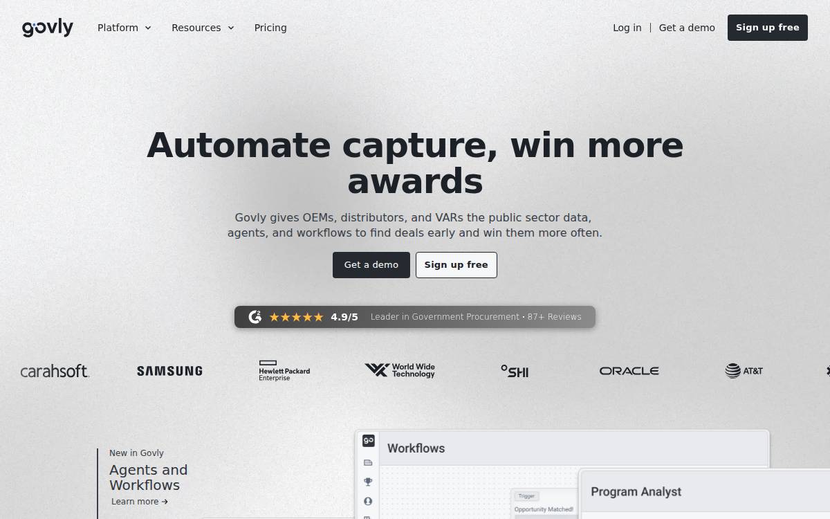 Govly website preview