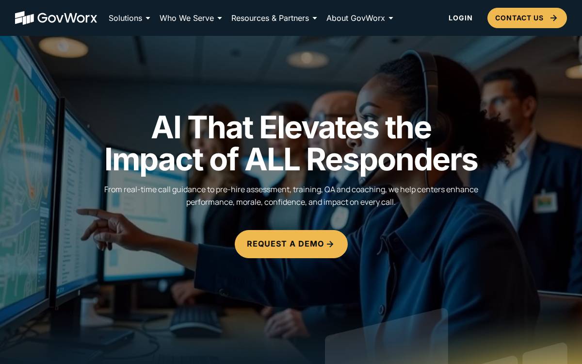 Govworx website preview