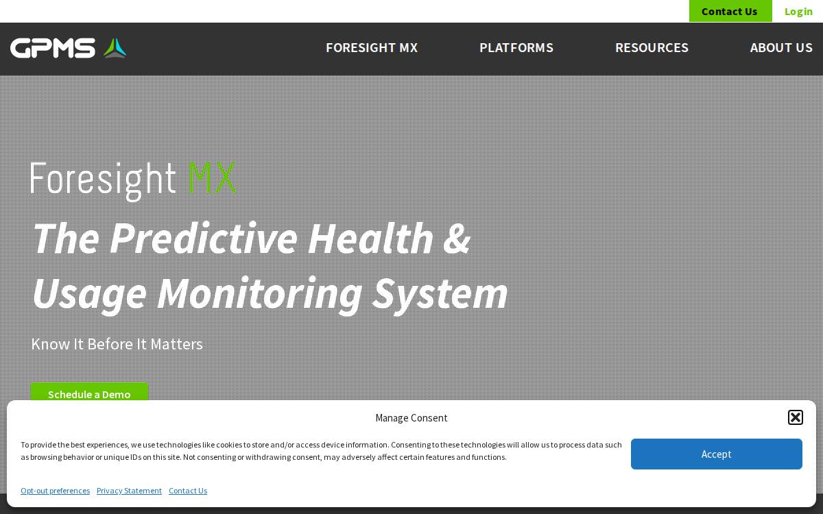 Gpms Vt website preview